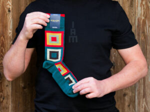 Socke "cube"