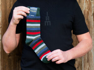 Socke "stripe"